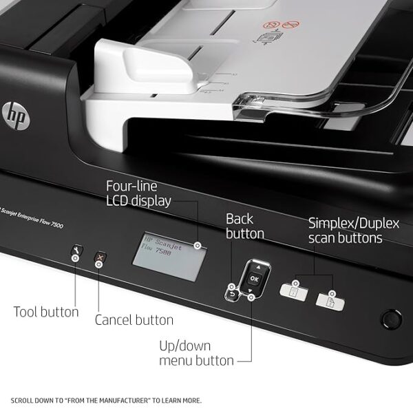 HP SCANJET ENT FLOW 7500 SCANNER - Image 2