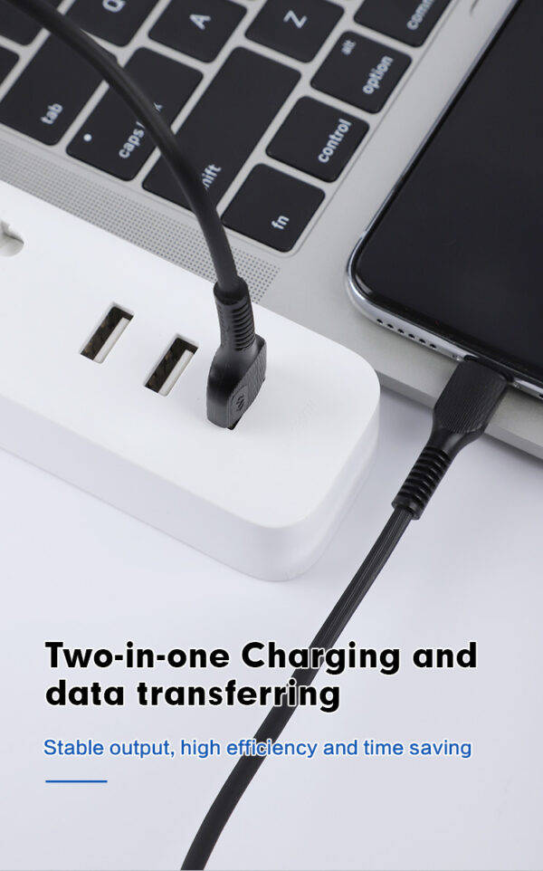 Miccell Charging Cable 3.3 FT  (VQ-D88) - Image 5