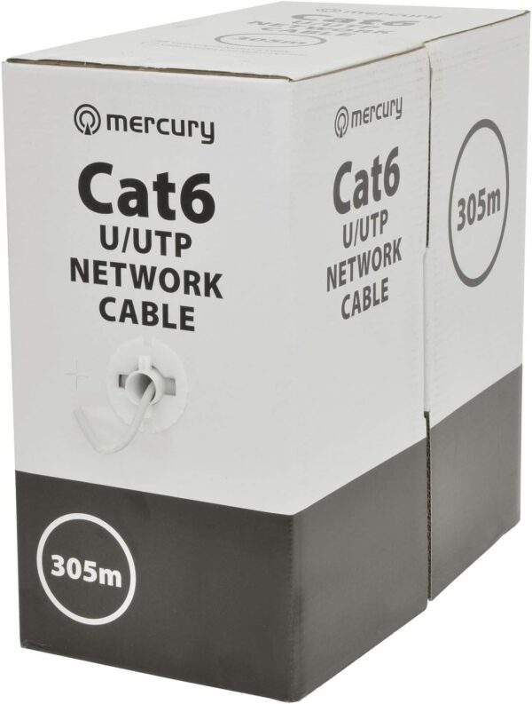 Mercury Cat 6 UTP (305m) Network Cable
