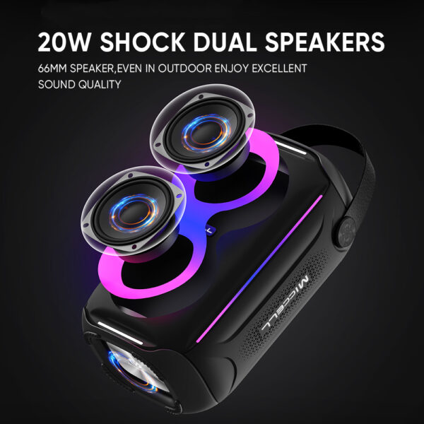 Miccell Bass Boost Black (VQ-SP03) - Image 2