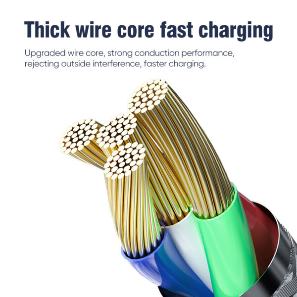Miccell Charging Cable Type C-C (VQ-D06) - Image 2
