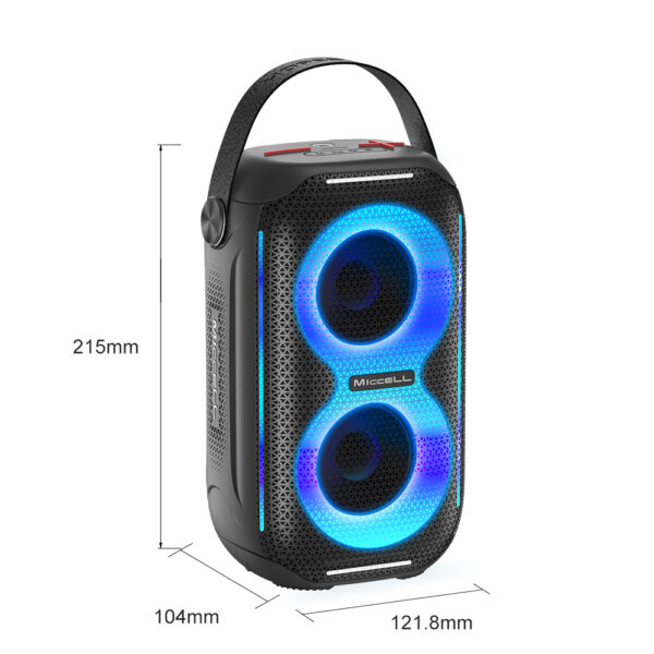 Miccell Bass Boost Black (VQ-SP03)