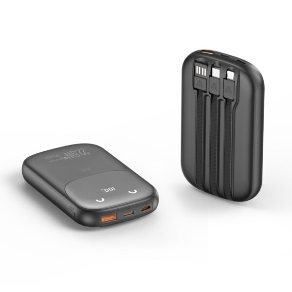 Miccell power bank 10000 mah black vq-p16