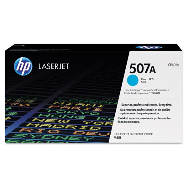 HP 507 CYAN TONER