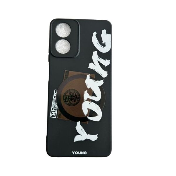 Motorola Moto G04s   Phone Protective Case - Black/White